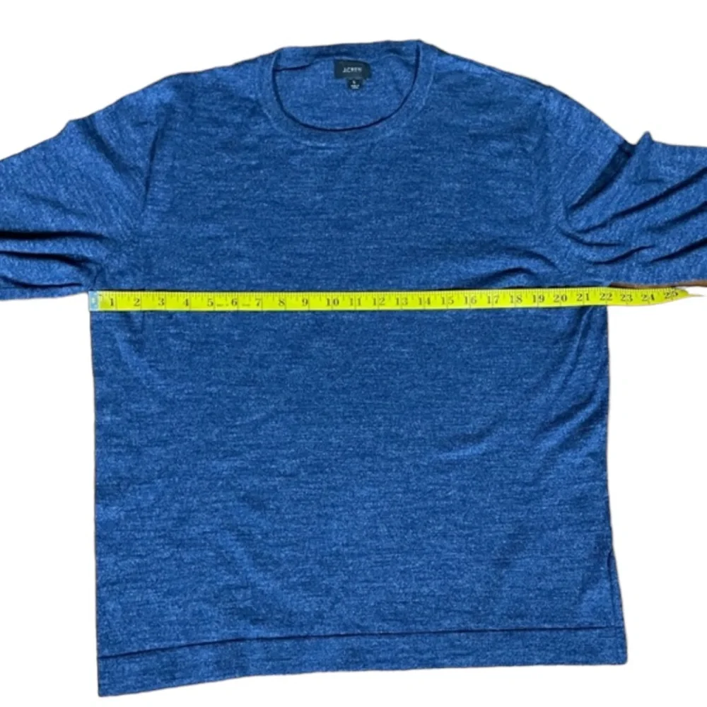J. Crew Marled Crew Neck Cotton Sweater